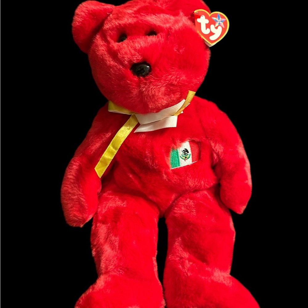 Ty Beanie Baby -Osito Mexico ( excellent condition)